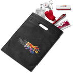 Altitude Bounce Non-Woven Gift Bag in Black — Print Fast Express