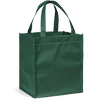 Gala Non-Woven Shopper in Dark Green - Print Fast Express