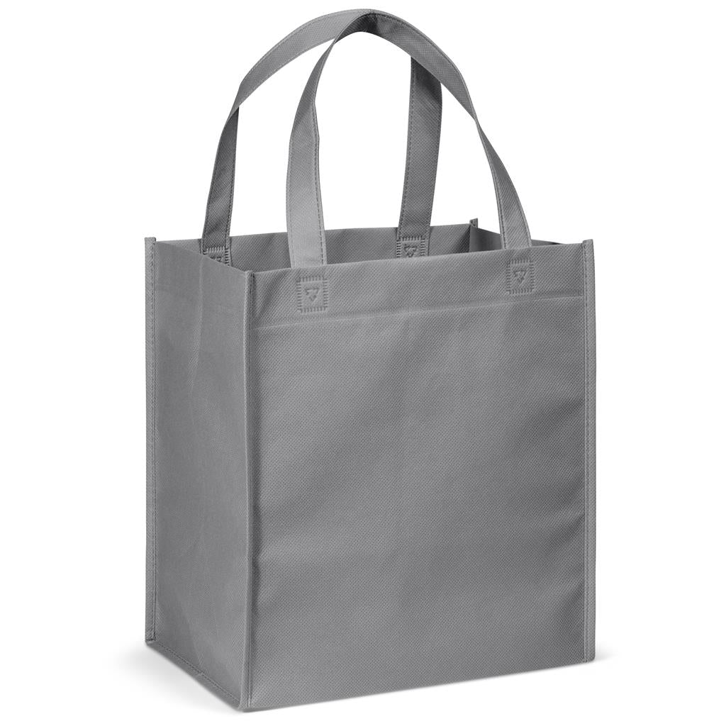 Gala Non-Woven Shopper in Grey - Print Fast Express