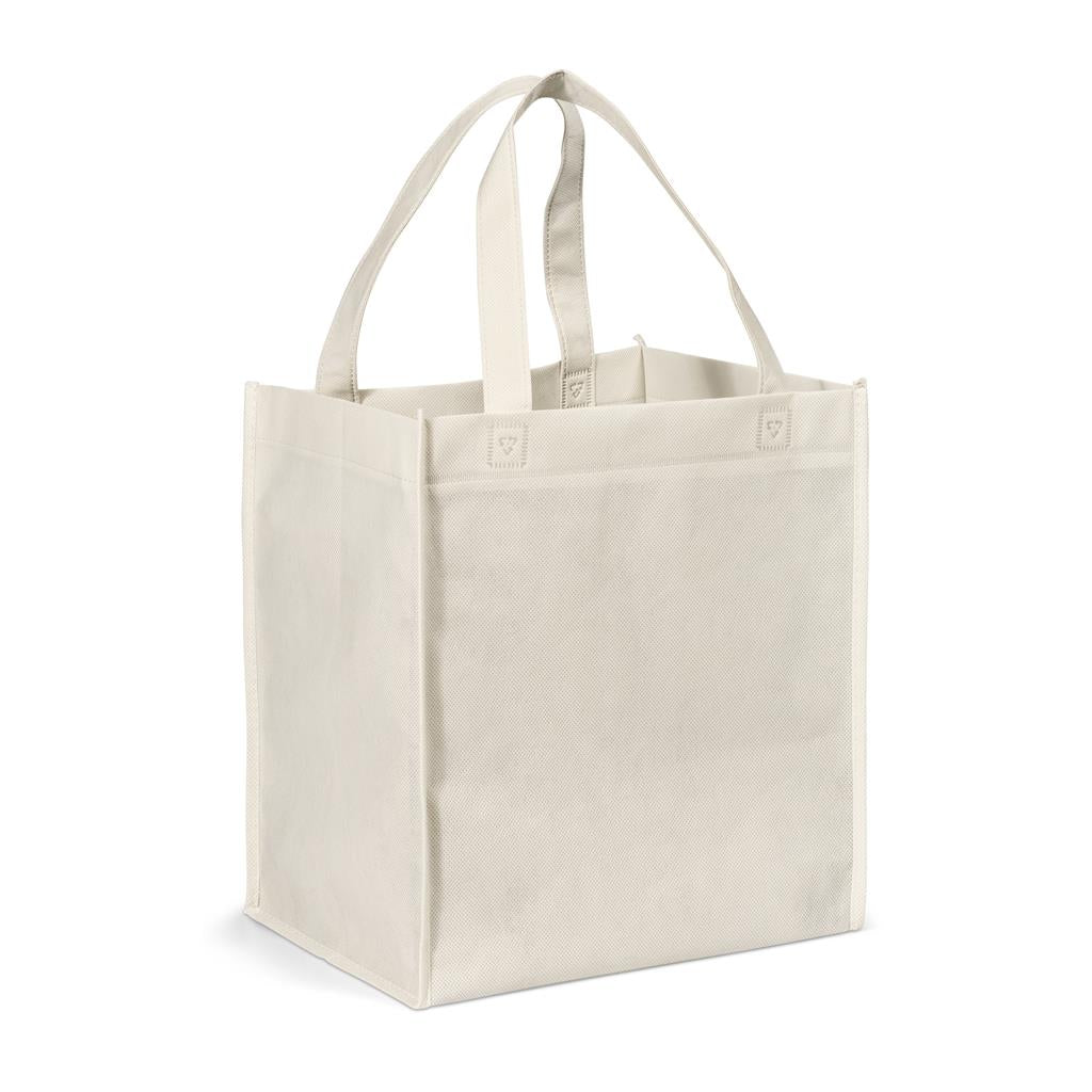 Gala Non-Woven Shopper in Natural - Print Fast Express
