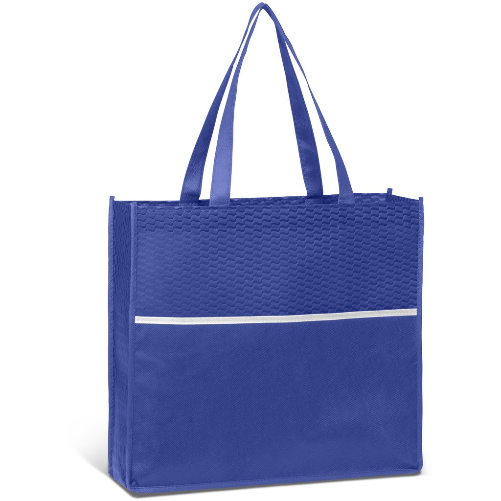 Altitude Brighton Non-Woven Shopper in Blue - Print Fast Express