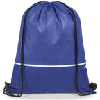 Altitude Brighton Non-Woven Drawstring Bag in Blue - Print Fast Express