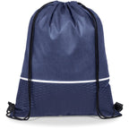 Altitude Brighton Non-Woven Drawstring Bag in Navy - Print Fast Express