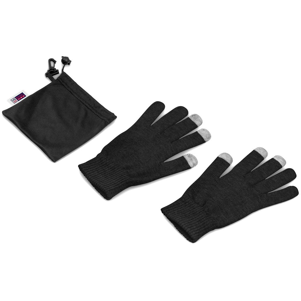Norwich Touchscreen Gloves in Black — Print Fast Express