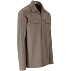 Mens Long Sleeve Wildstone Shirt in Khaki - Print Fast Express