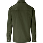 Mens Long Sleeve Wildstone Shirt in Military Green - Print Fast Express