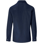 Mens Long Sleeve Wildstone Shirt in Navy - Print Fast Express