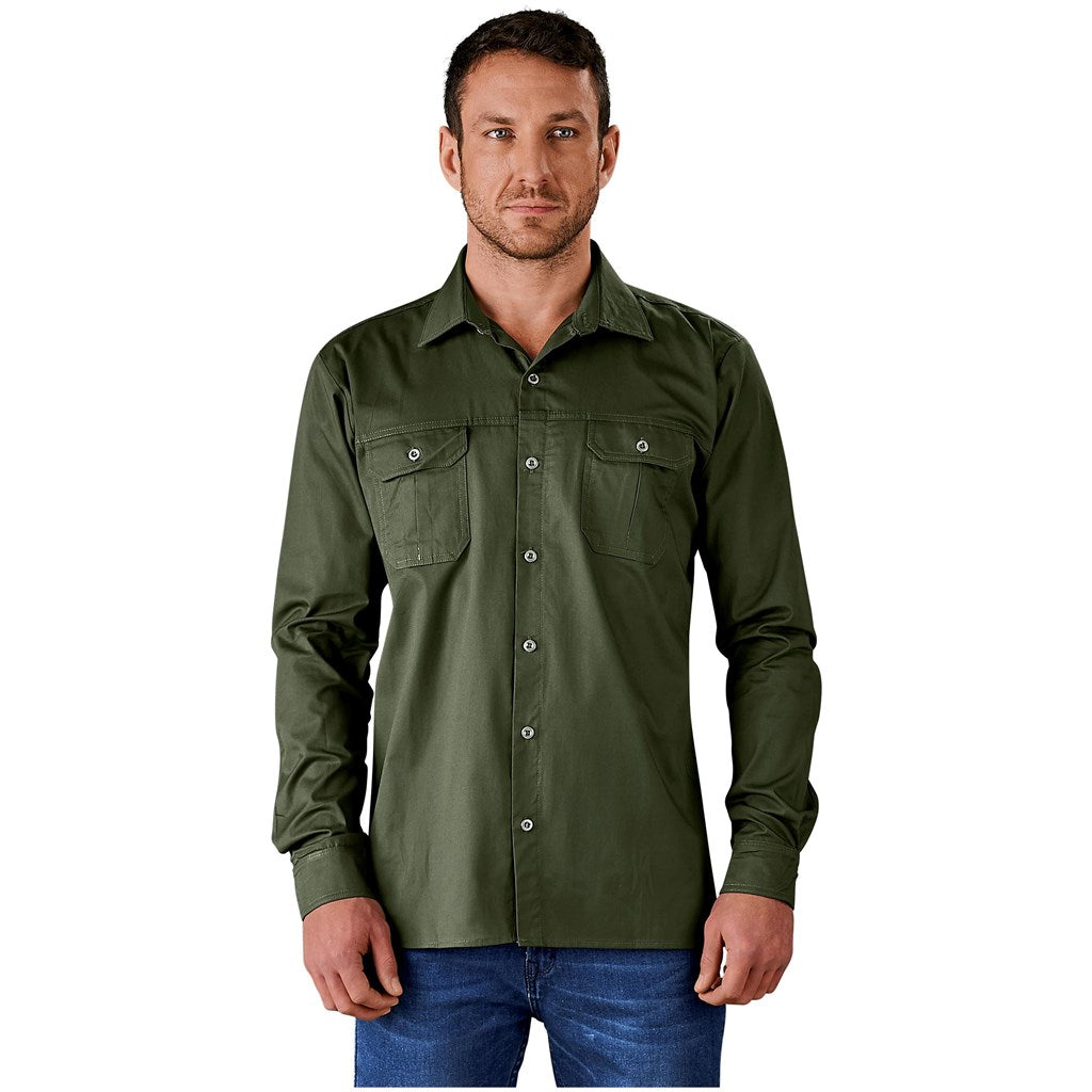 Mens Long Sleeve Wildstone Shirt — Print Fast Express