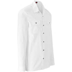 Mens Long Sleeve Wildstone Shirt in White - Print Fast Express