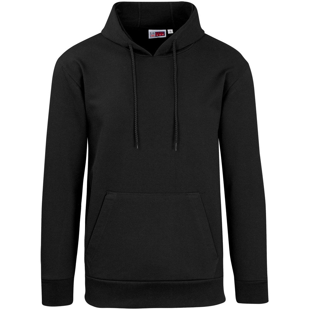 Mens Omega Hooded Sweater in Black — Print Fast Express