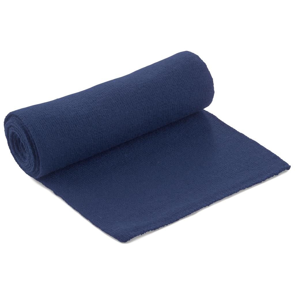 Team Acrylic Scarf in Navy - Print Fast Express