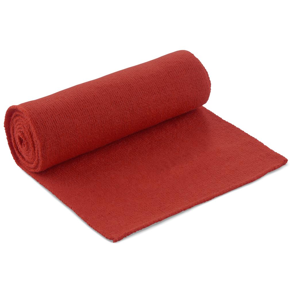 Team Acrylic Scarf in Red - Print Fast Express