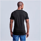Mens Super Club 165 V-Neck T-Shirt - Print Fast Express