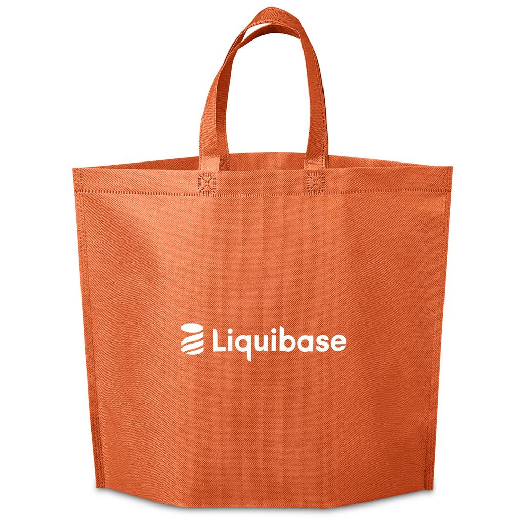 Altitude Yorkdale Non-Woven Shopper in Orange — Print Fast Express