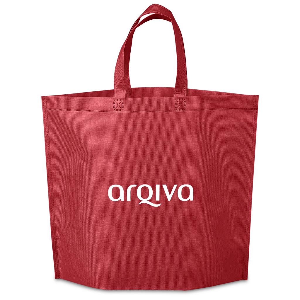 Altitude Yorkdale Non-Woven Shopper in Red — Print Fast Express
