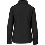 Ladies Pinnacle Softshell Jacket in Black - Print Fast Express