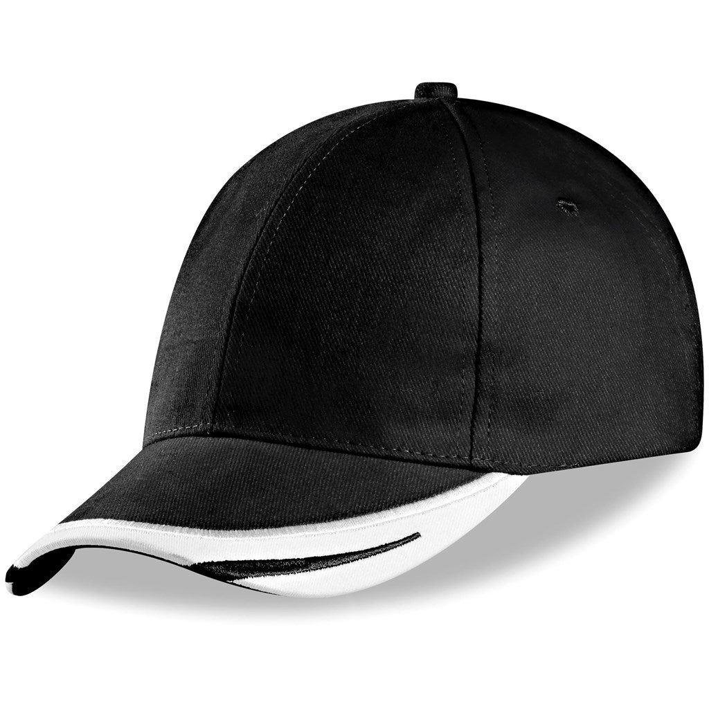 Bronx Cap - 6 Panel in Black — Print Fast Express