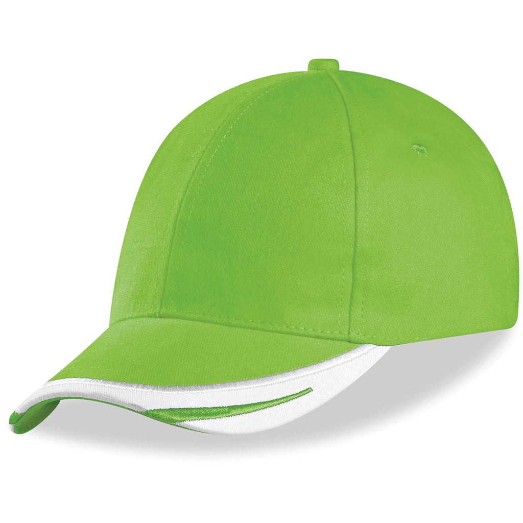 Bronx Cap - 6 Panel in Lime — Print Fast Express
