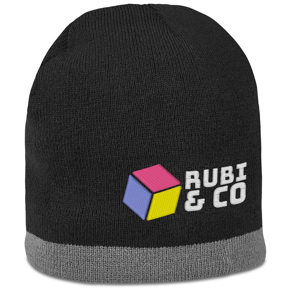 Solo Acrylic Beanie in Grey — Print Fast Express