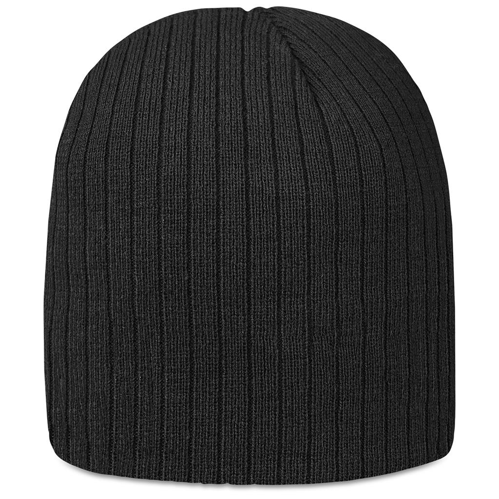 Nebraska Acrylic Beanie in Black - Print Fast Express