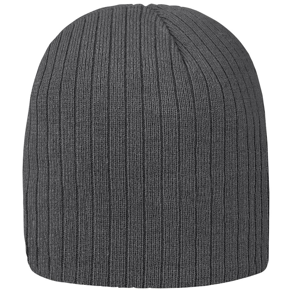 Nebraska Acrylic Beanie in Grey - Print Fast Express