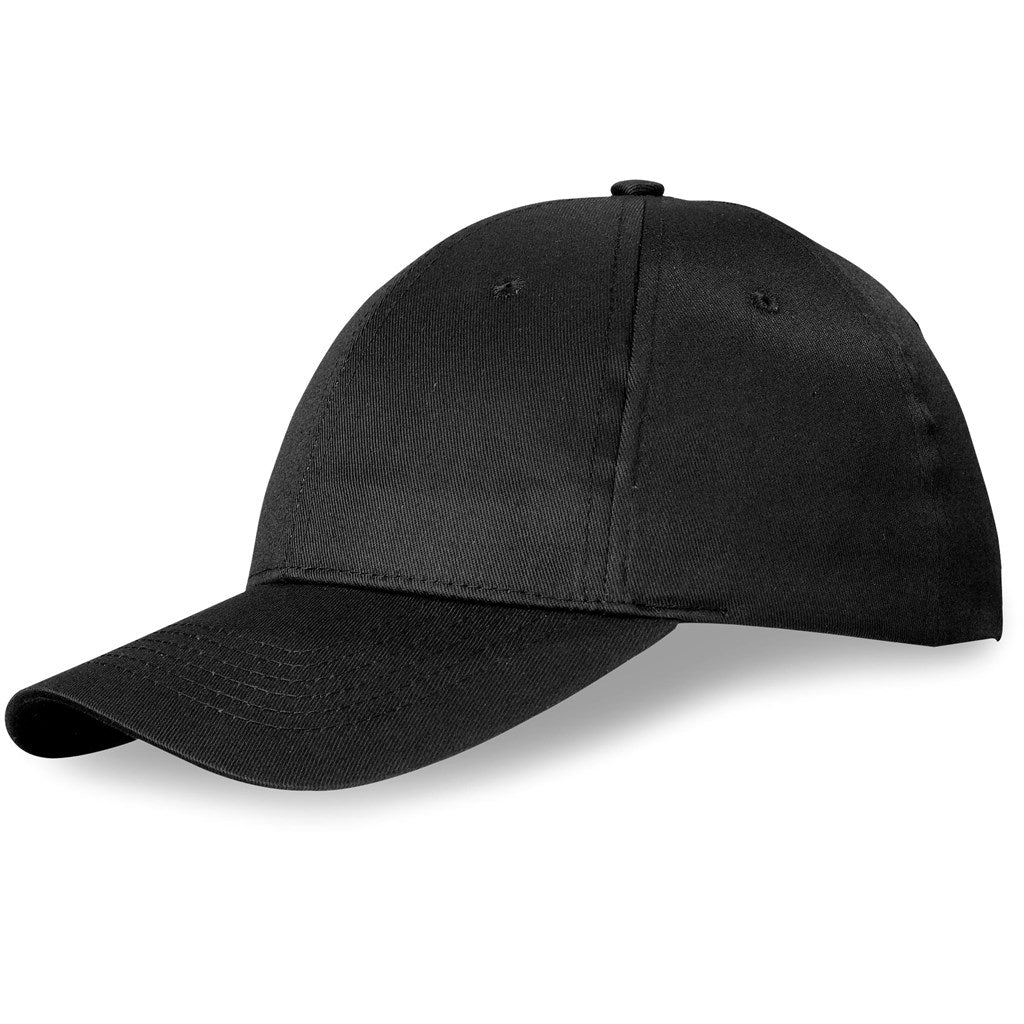 Detroit Cap - 6 Panel in Black — Print Fast Express