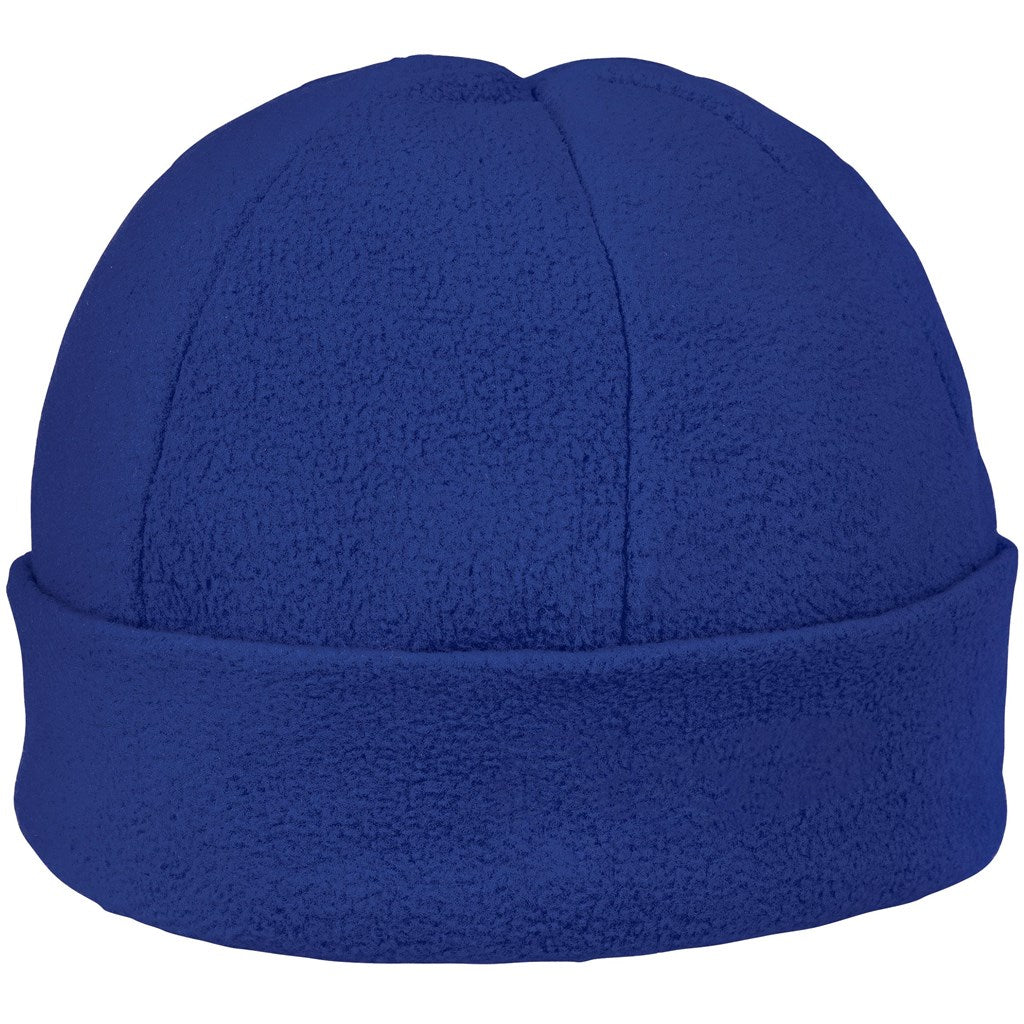 Alaska Brushed Fleece Beanie in Blue - Print Fast Express