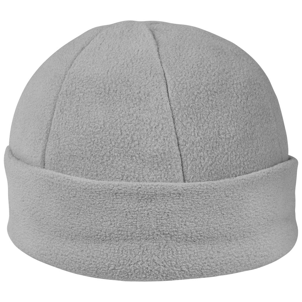 Alaska Brushed Fleece Beanie in Grey - Print Fast Express