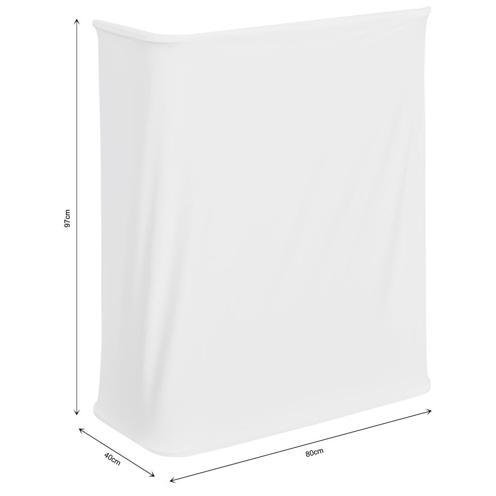 Pop-Up Hydraulic Fabric Counter Skin — Print Fast Express