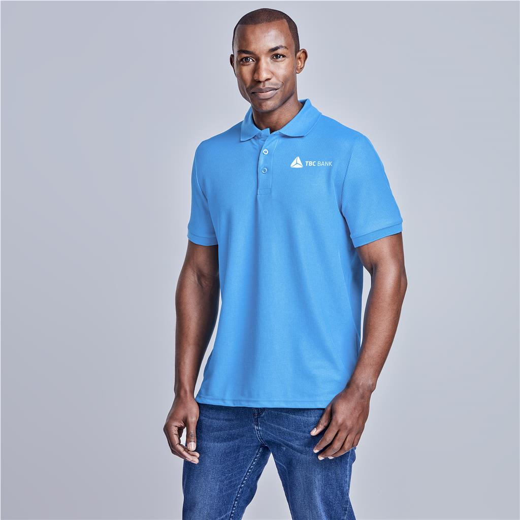 Mens Exhibit Golf Shirt custom branded with your logo by Print Fast Express