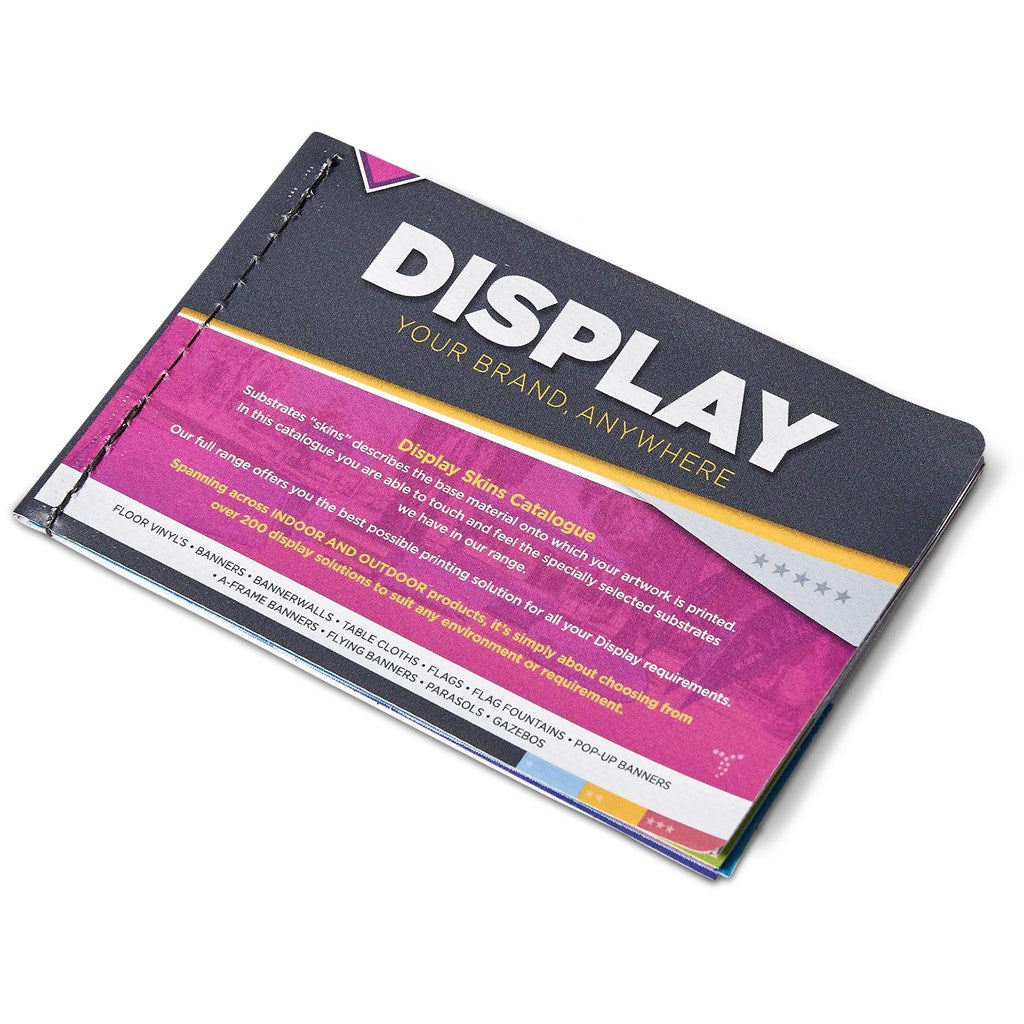 Display Swatch Booklet custom branded with your logo by Print Fast Express