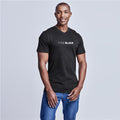 Mens Super Club 165 V-Neck T-Shirt custom branded with your logo by Print Fast Express