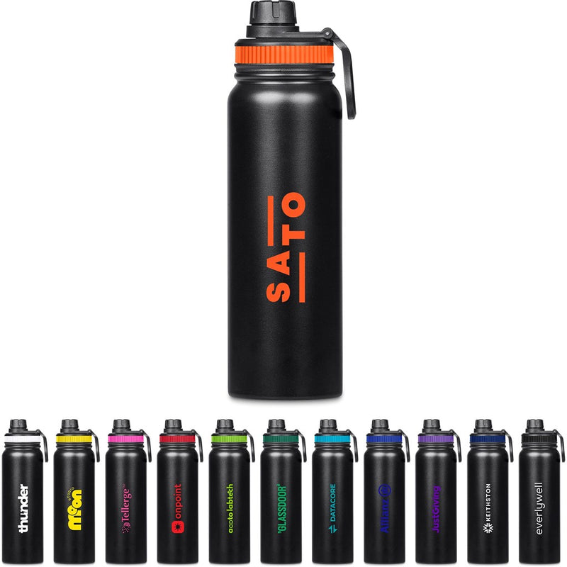 Altitude Bastos Stainless Steel Vacuum Water Bottle – 750ml custom branded with your logo by Print Fast Express