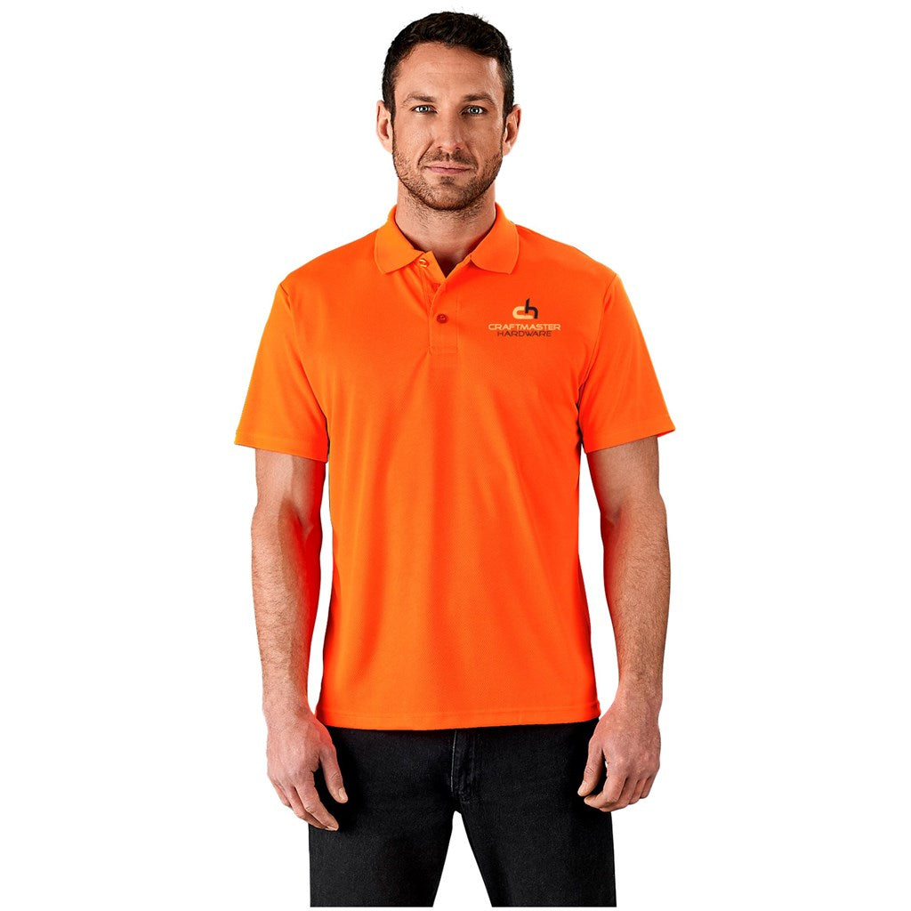 Sector Hi-Viz Golf Shirt custom branded with your logo by Print Fast Express