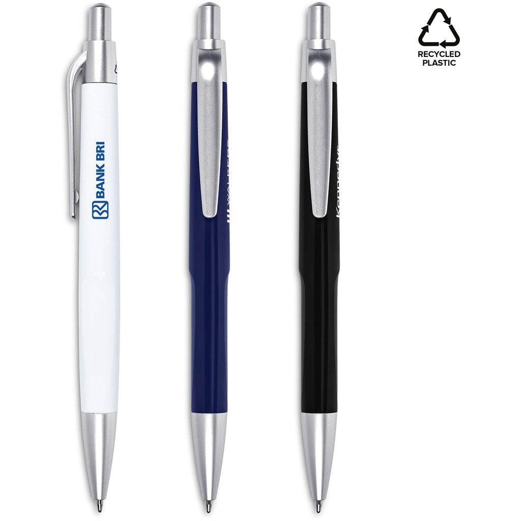 Altitude Regent Recycled Plastic Ball Pen custom branded with your logo by Print Fast Express