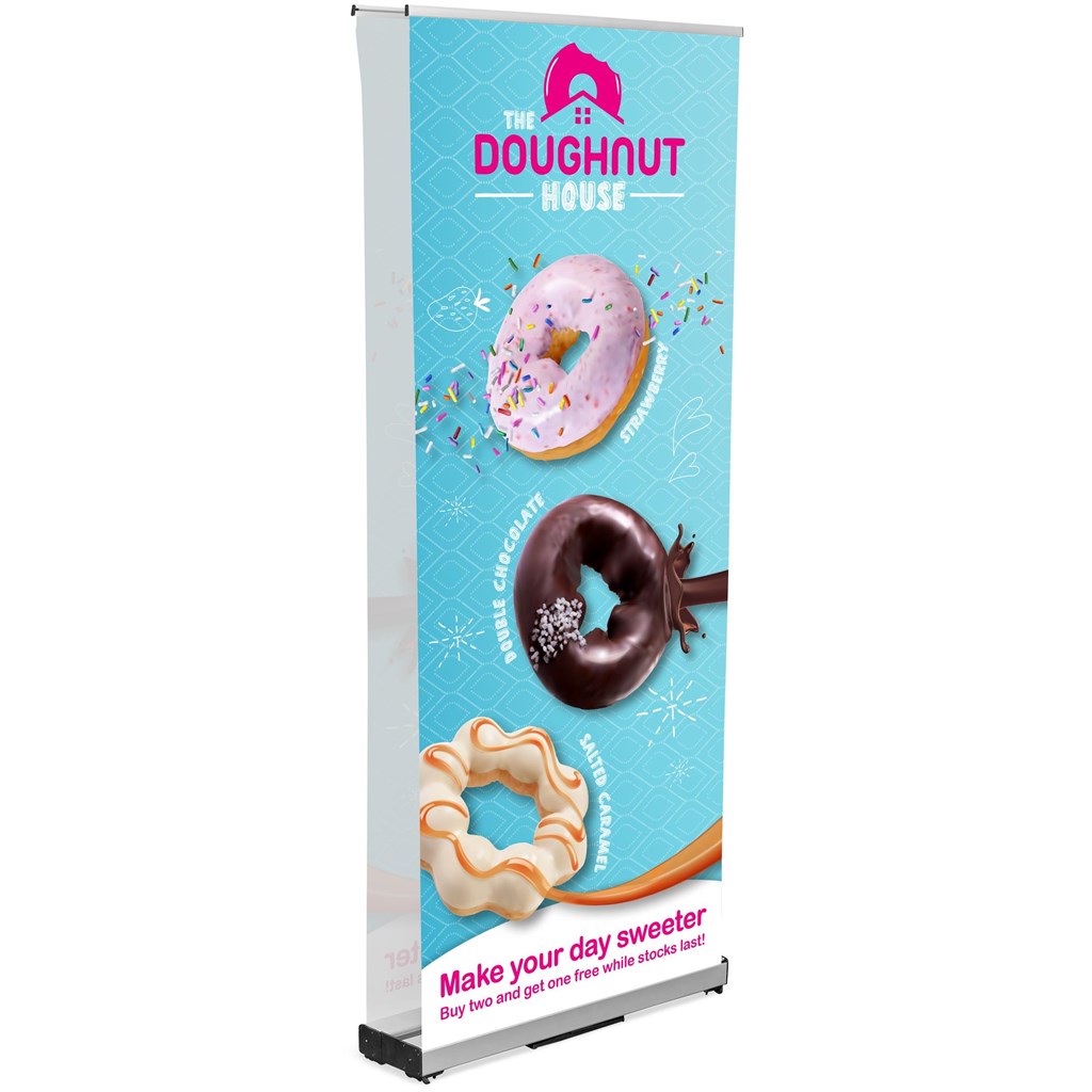 Champion Layflat Pull Up Banner D/Sided incl Kit custom branded with your logo by Print Fast Express