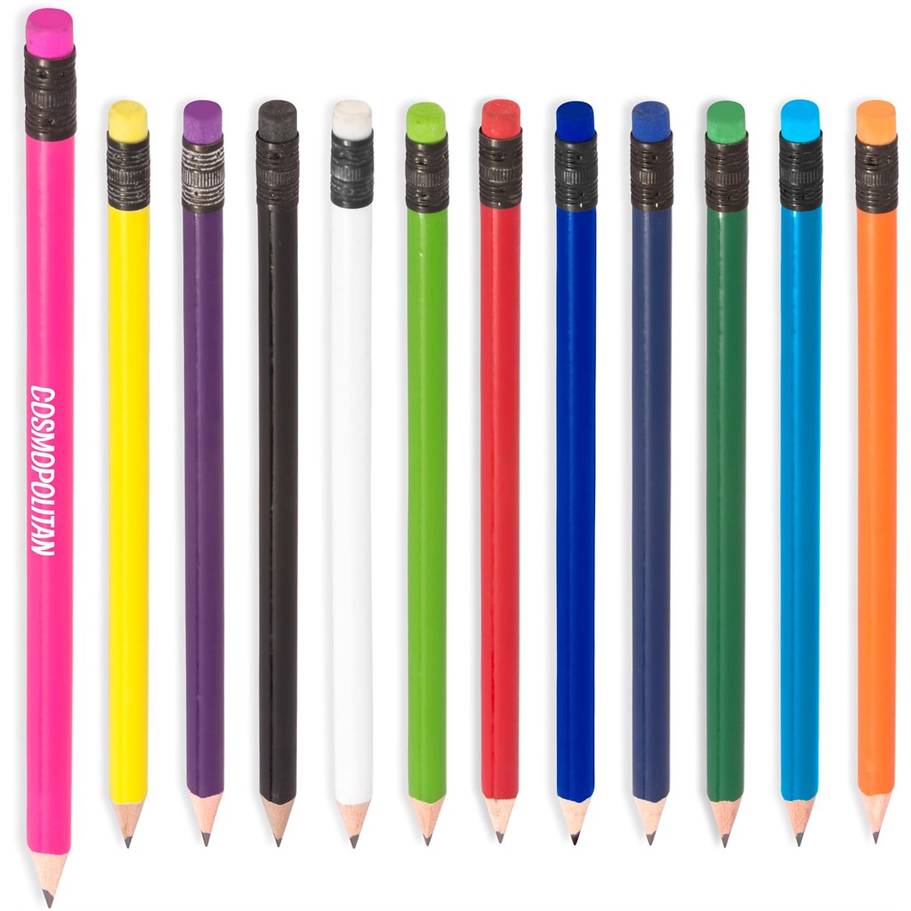 Altitude Brainiac Wooden Pencil custom branded with your logo by Print Fast Express