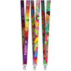 Altitude Snap Hook Clip Double-Sided Sublimation Satin Lanyard custom branded with your logo by Print Fast Express