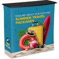 Pop Up Fabric Counter custom branded with your logo by Print Fast Express