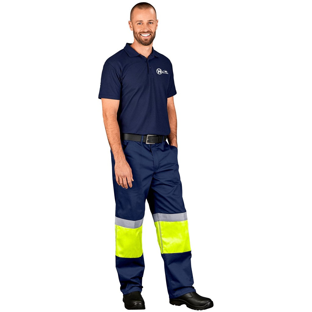 Traffic Premium Two-Tone Hi-Viz Reflective Pants custom branded with your logo by Print Fast Express