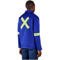 Site Premium Polycotton Jacket - Reflective Arms & Back - Yellow Tape custom branded with your logo by Print Fast Express