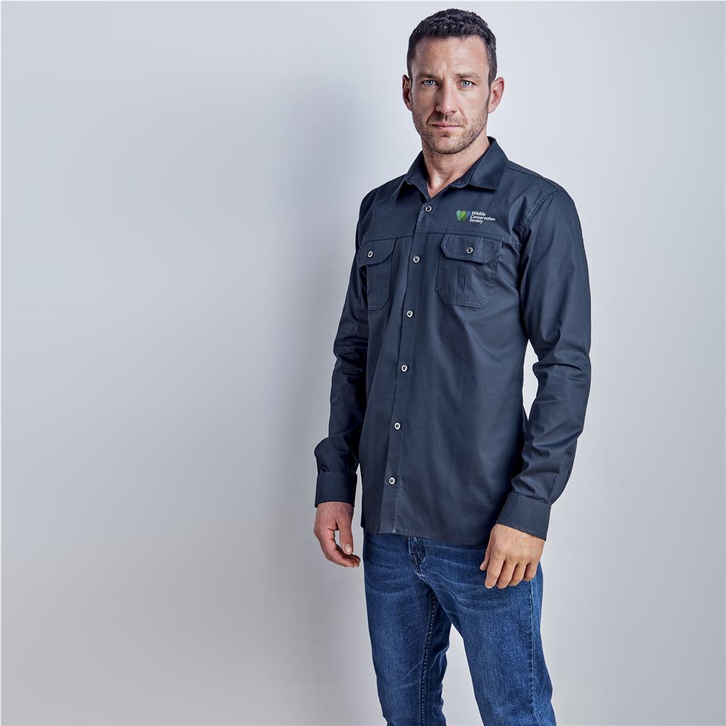 Mens Long Sleeve Wildstone Shirt custom branded with your logo by Print Fast Express