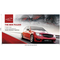 Legend Curved Banner Wall Skin with Wings 4.4m x 2.25m (Excludes Hardware) - Print Fast Express