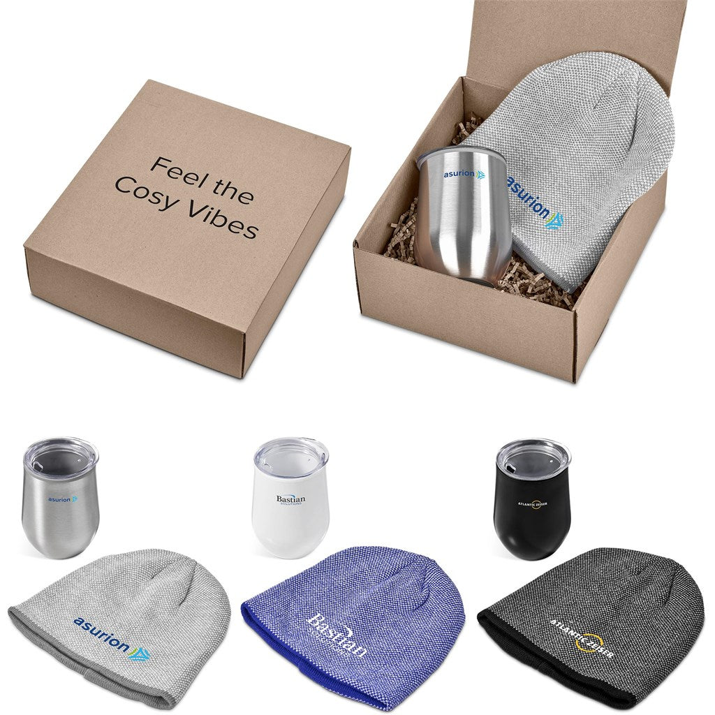 Quebec Winter Gift Set custom branded with your logo by Print Fast Express