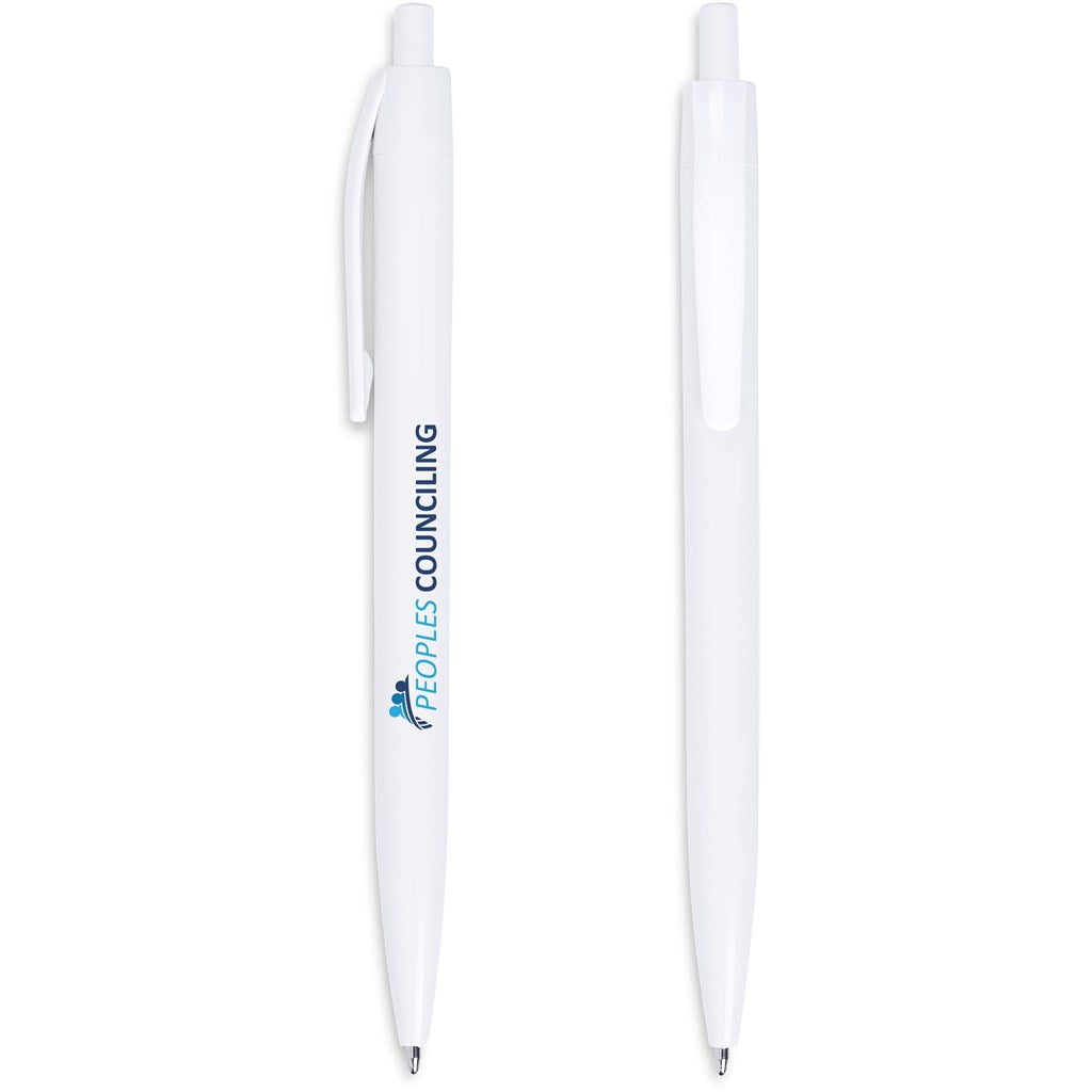 Altitude Primary Blue Ink Ball Pen custom branded with your logo by Print Fast Express