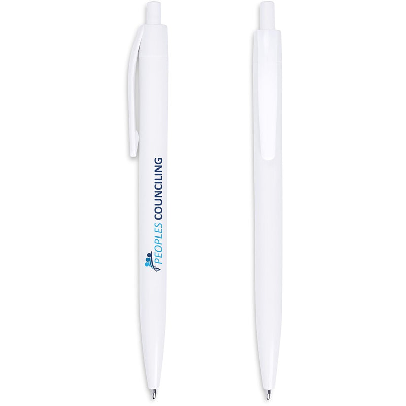 Altitude Primary Blue Ink Ball Pen custom branded with your logo by Print Fast Express