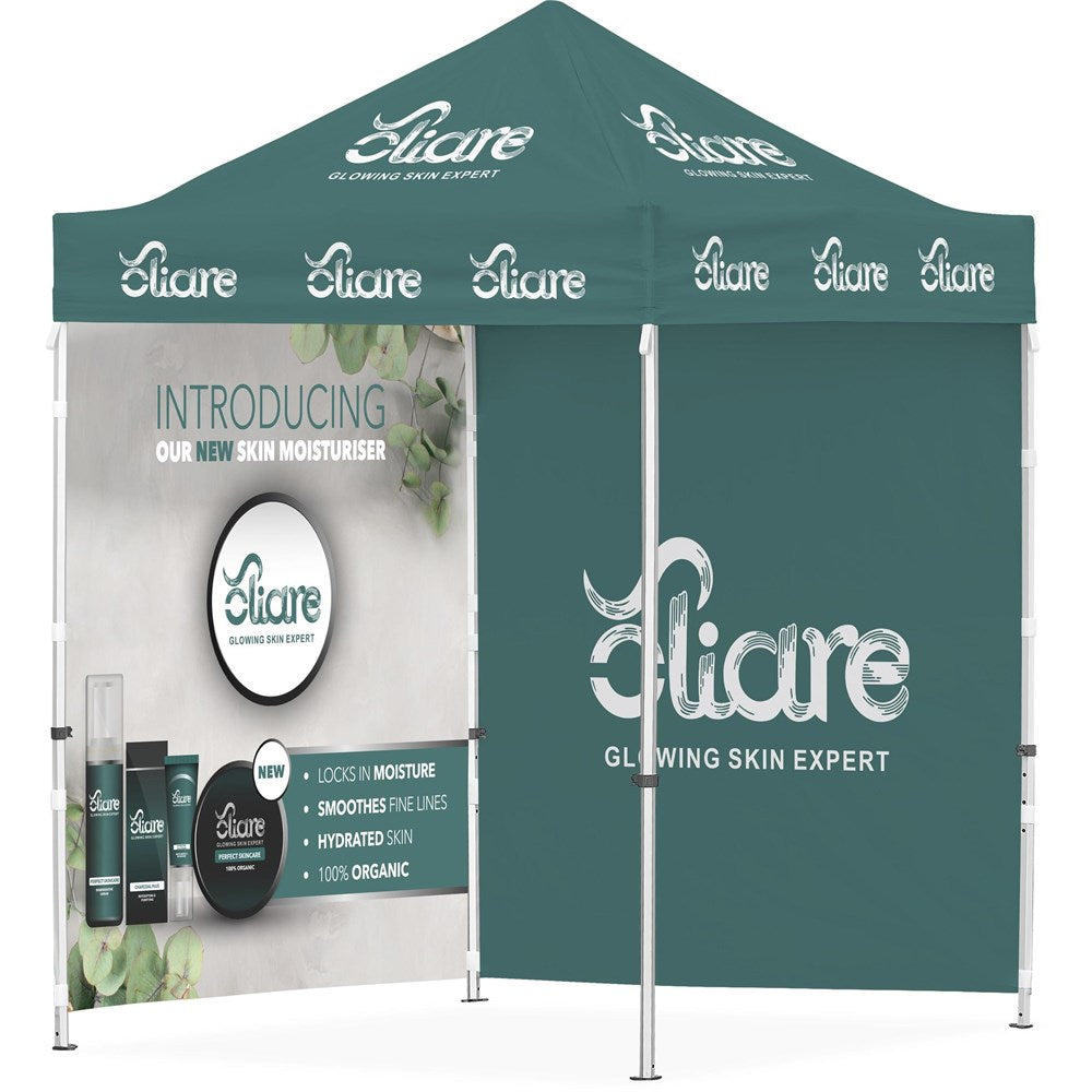 Ovation Sublimated Gazebo 2m X 2m - 2 Full-Wall Skins custom branded with your logo by Print Fast Express