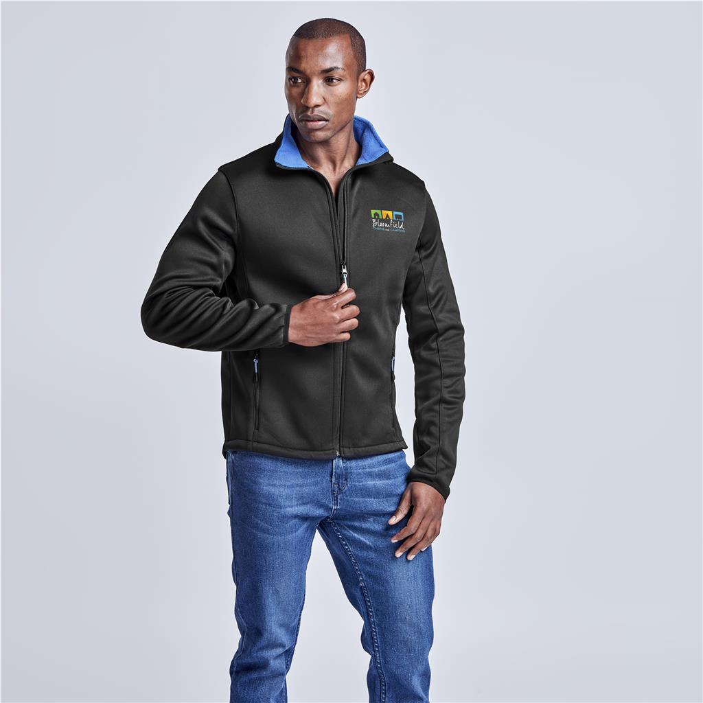 Mens Palermo Softshell Jacket custom branded with your logo by Print Fast Express