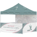 Ovation Sublimated Gazebo 3m X 3m - 3 Half-Wall Skins - 1 Full-Wall Skin custom branded with your logo by Print Fast Express