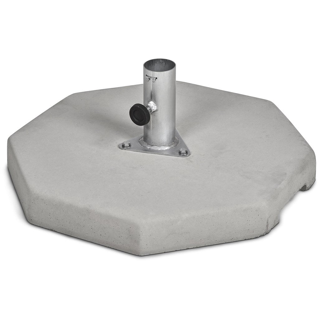 Parasol Concrete Base custom branded with your logo by Print Fast Express